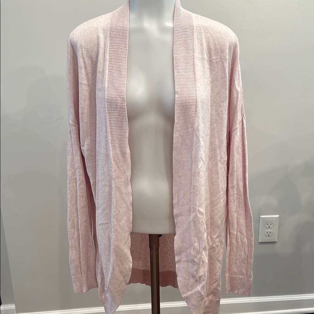GAP Factory Light Pink Open-Front Cardigan - Picture 11 of 11